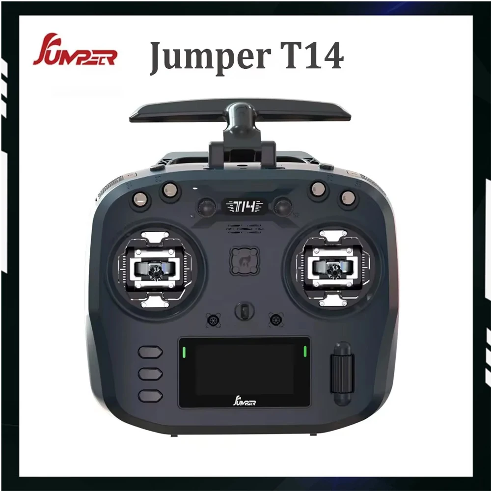 Jumper T14 2.4GHz/915MHz 1W ELRS VS-M CNC Hall Sensor Gimbals 2.42