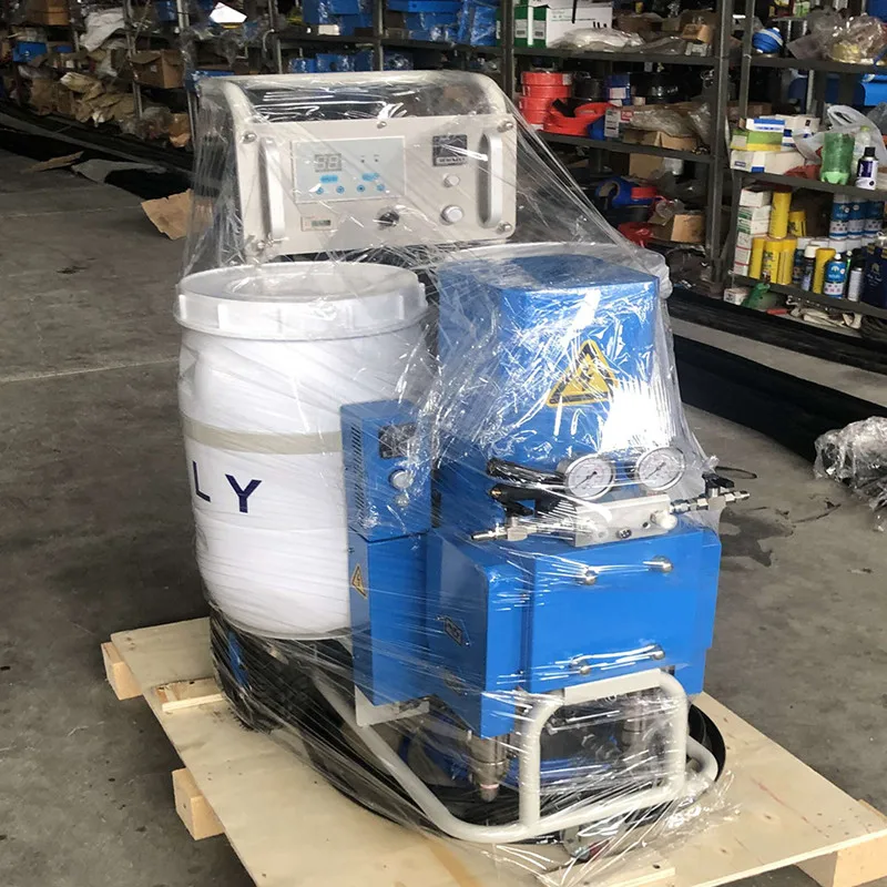 Portable Small High Pressure PU Polyurethane Insulation Foam Mixing Spray Making Machine For Sale Price
