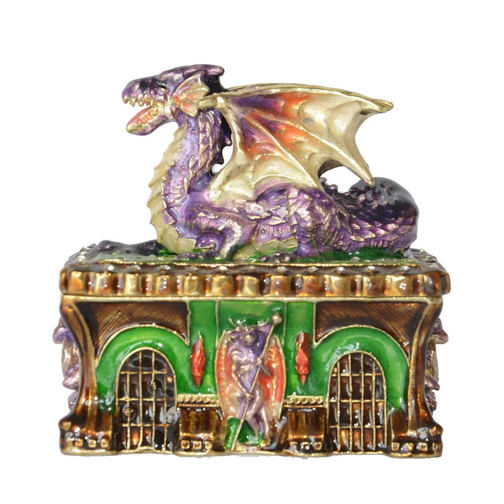 

Dinosaur Trinket Box, Animal Miniature Figurines, Decoration Gifts for Lovers