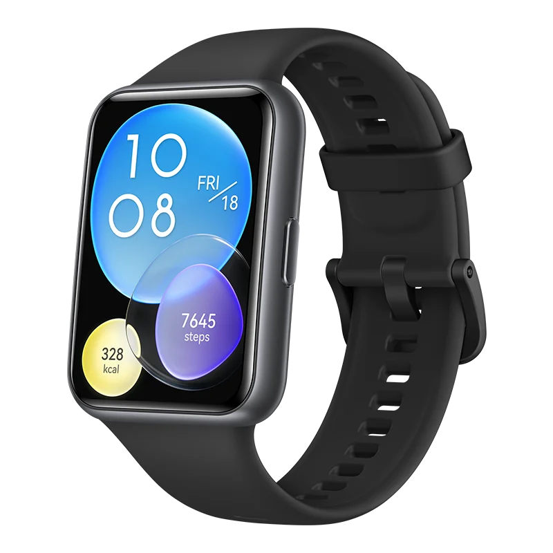 حزام من السيليكون لساعة Huawei Watch FIT 2 حزام ساعة معصم ذكي بإبزيم معدني سوار بديل رياضي ملحقات fit2 correa