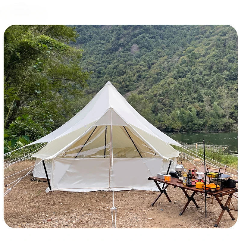 Boteen Travelling Foldable Portable Waterproof Light Luxury Tent Outdoor Sun Protection Glamping Tent