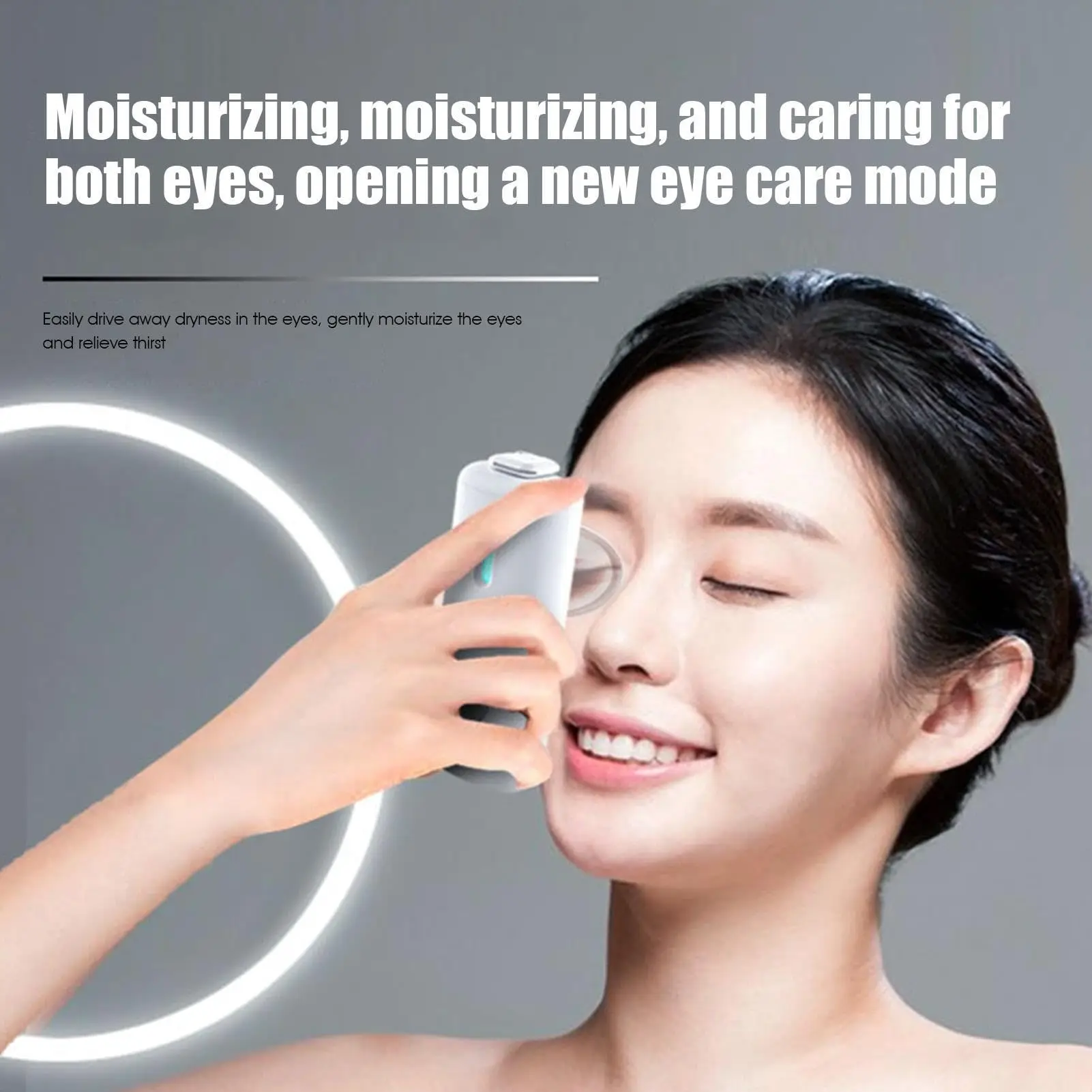 Face Steamer Eye Cleaning Machine Portable Mister with USB Charging Moisturizing Facial Humidifier Spray Moisturizing