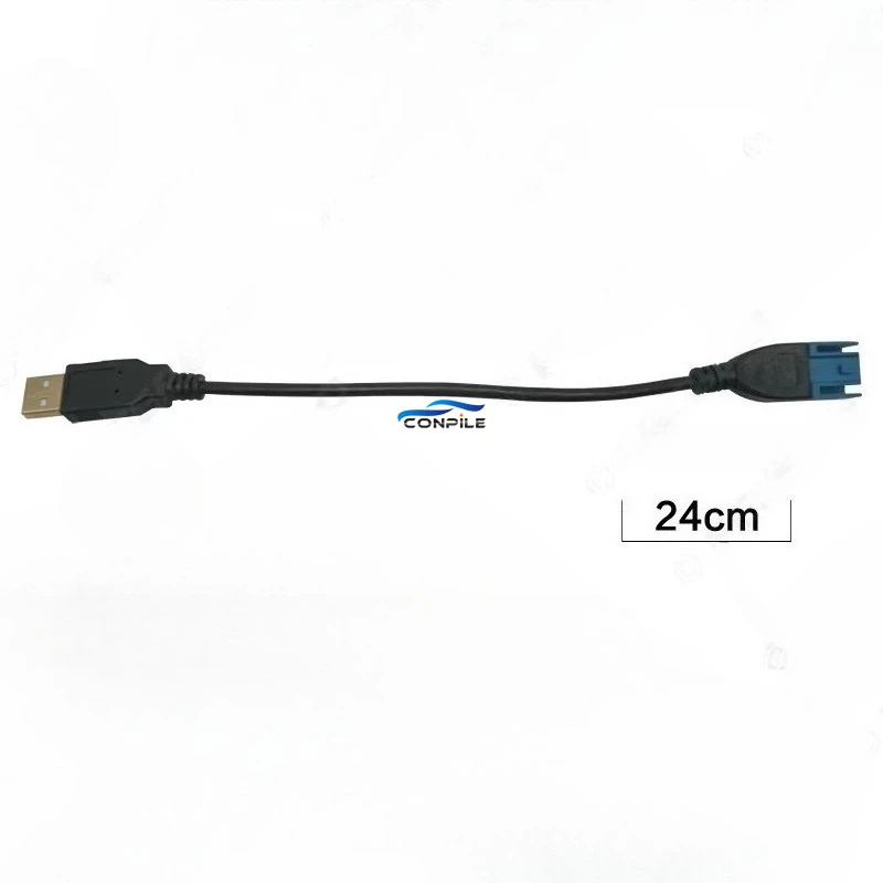 1pc for FORD Focus NISSAN Dedicated USB Adapter Cable 2.0 to Mini Audio Conversion Wire