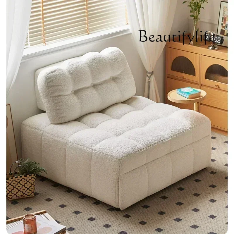 Nn Folding Single Dual-purpose New Living Room Lazy Multi-functional Sitting And Lying Retractable Sofa Bed