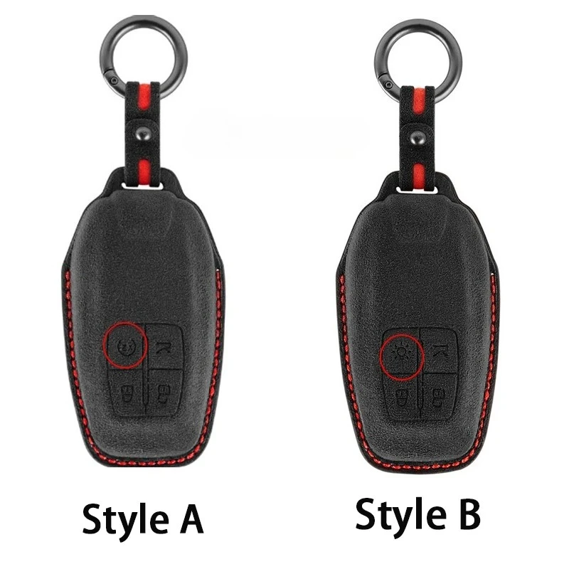 

Car Key Case Cover Shell Fob for Ferrari 488 Roma SF90 F8 Protofino 812 458 F430 4 Buttons Car Remote Keychain Accessories