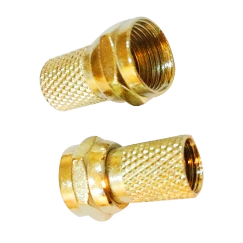 Conectores aperto próprio 75 ~ 5 F Connector INSTALAÇÃO FÁCIL IMPROMELHA para comunicação