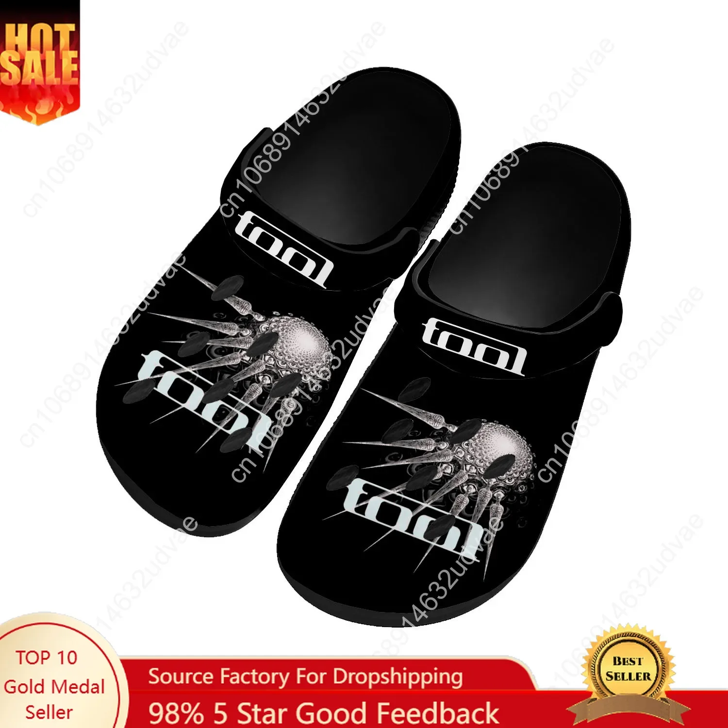 

Tool Band Water Shoes Mens Womens Comfortable Fashion Home Garden Clogs Customizd Sandals Beach Breathable Hole Slippers