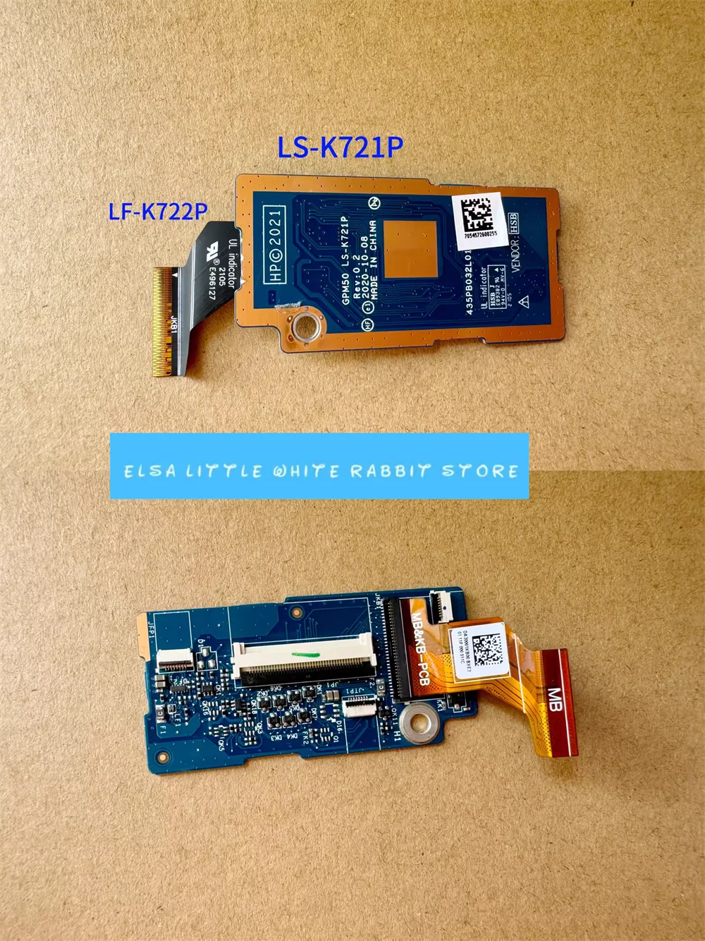 FOR HP ZBOOK Studio G7 HUB KEYBOARD BOARD W CABLE LS-K721P LF-K722P