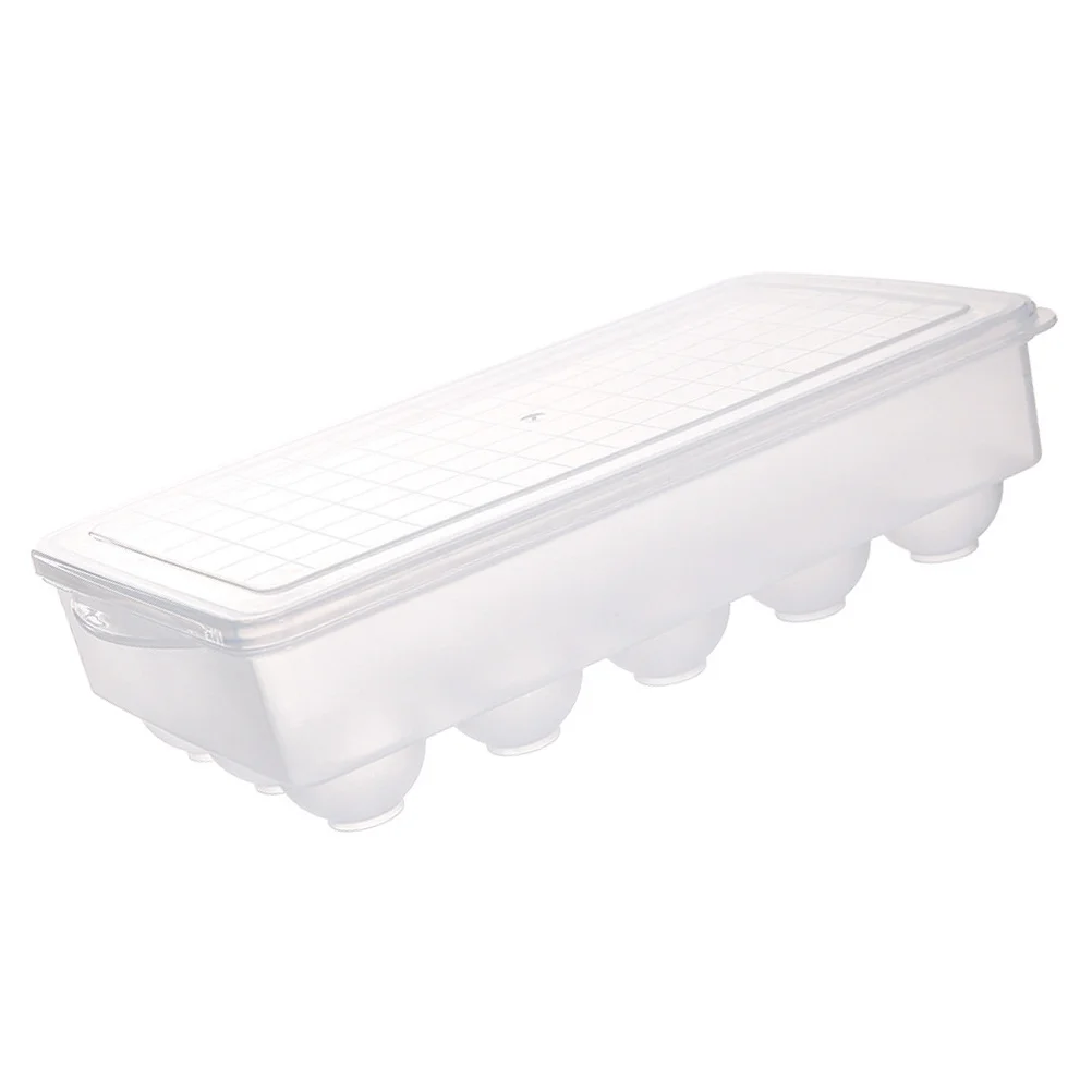 

1Pcs Plastic Egg Box 15 Lattices Stackable Transparent Egg Organizer Compact Fridge Storage Container Eggs Holder