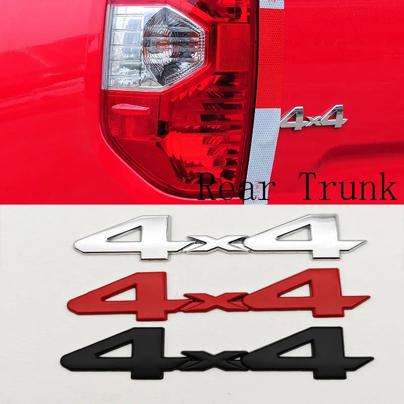 ثلاثية الأبعاد سيارة ملصق شعار V6 4X4 SR5 تاكوما جذع شارة الباب Waier خط C-عمود شعار الشارات لتويوتا تاكوما N170 N260 N300 N400