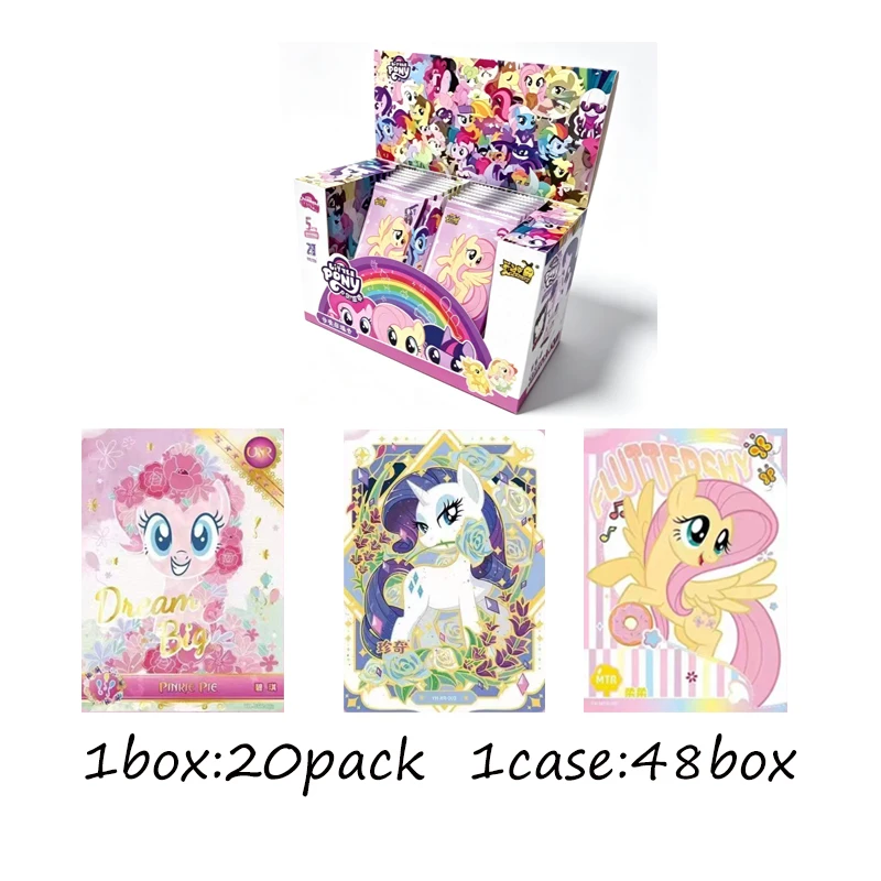 wholesale KAYOU My Little Pony Friendship Eternal Rainbow Pack Wave 3 Full Box Anime Trading Cards