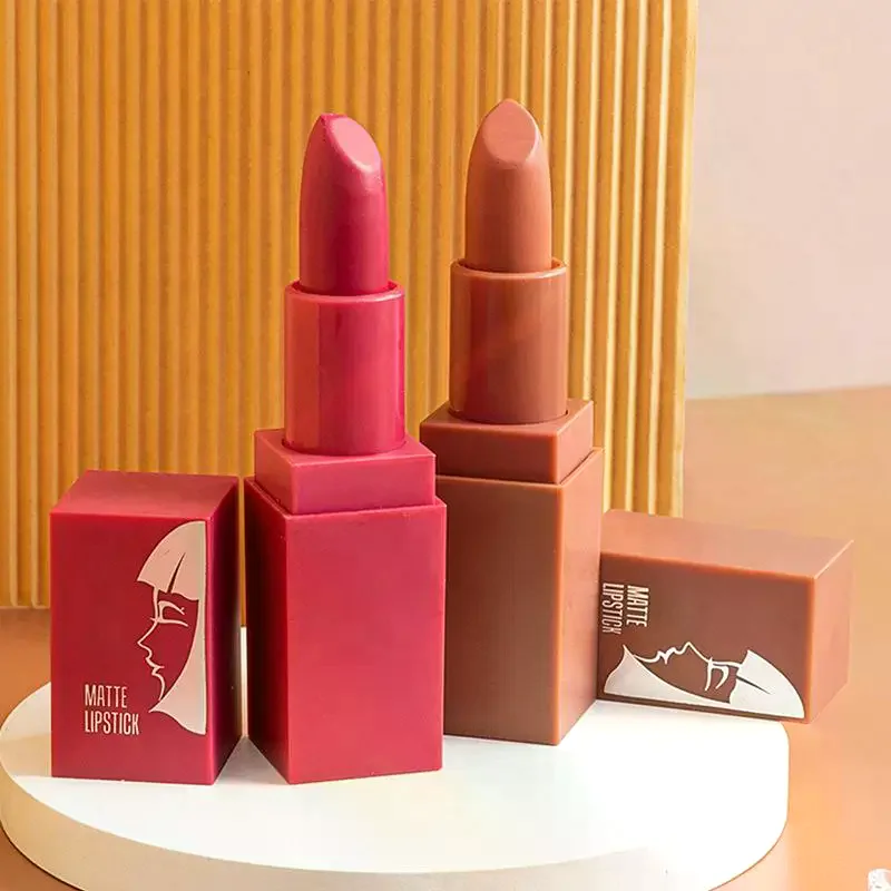 BSIMONE 3.6g ลิปสติกเนื้อแมท ลิปสีกำมะหยี่ เนียน ไม่เป็นคราบ กันน้ำ ติดทนนาน