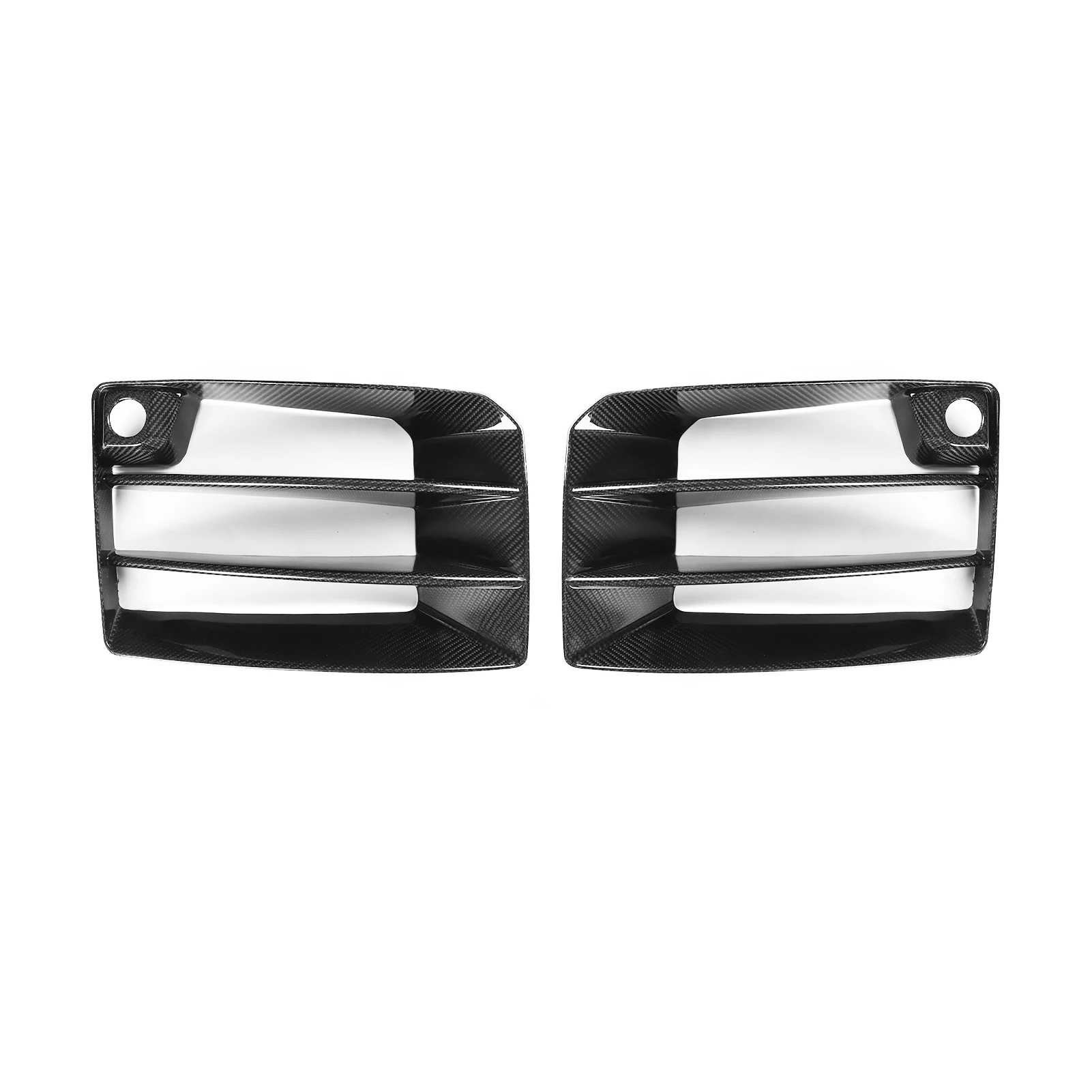For BMW M2 G87 2023-2025 Real Carbon Fiber Front Bumper Air Duct Vent Outlet Inlet Cover Decorative Trim Car Accessories