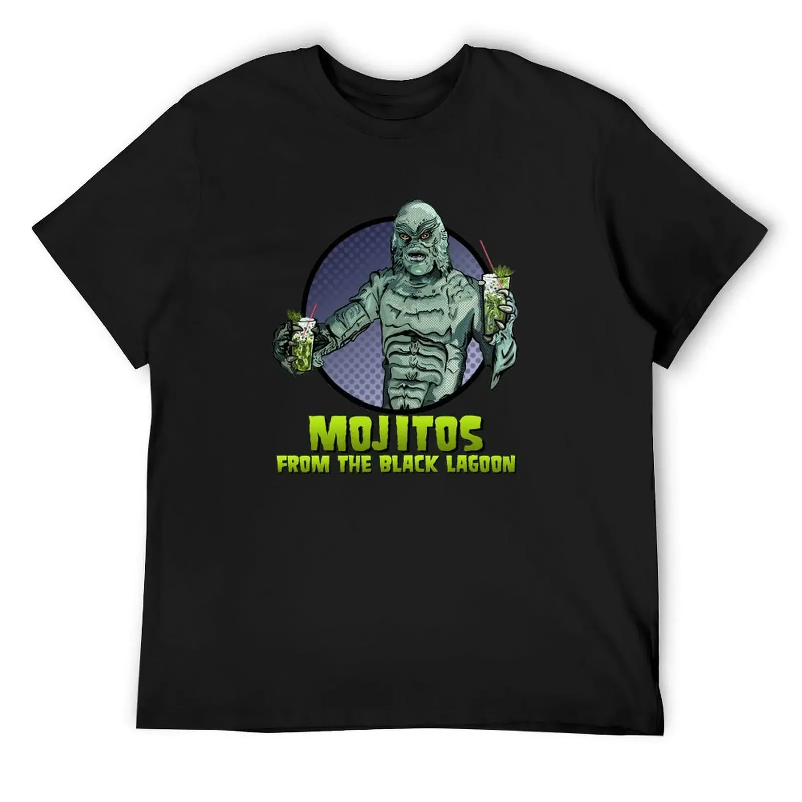 Mojitos From The Black Lagoon T-Shirt vintage new edition cute tops hippie clothes shirts men graphic