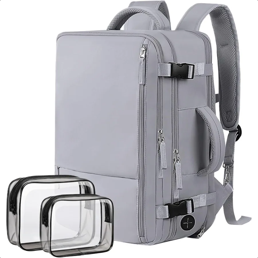 

Extra Large Travel Backpack for Women as Person Item Flight Appd 40L Carry On Backpack 17 Inch Laptop Backpack Waterproof Backp