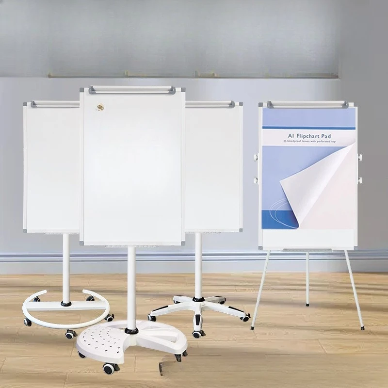 Tripod Whiteboard Notice Stand Paper Sandwich Display Blackboard Stand Office
