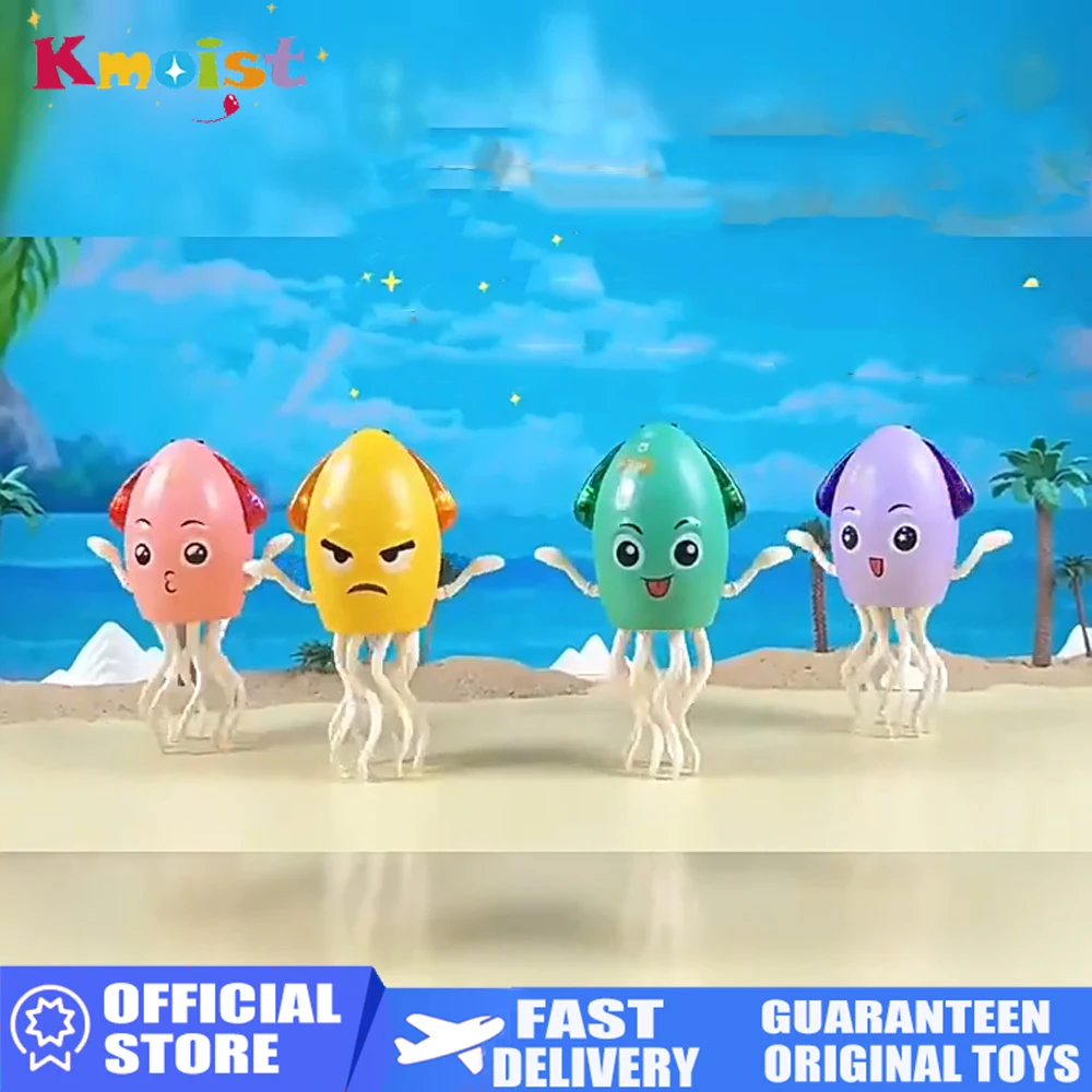 

Dancing Squid Auto-Sensing Obstacle Decompression Toy Rechargeable Dance Octopus Toys Funny Children's Gifts Luminous Simulation