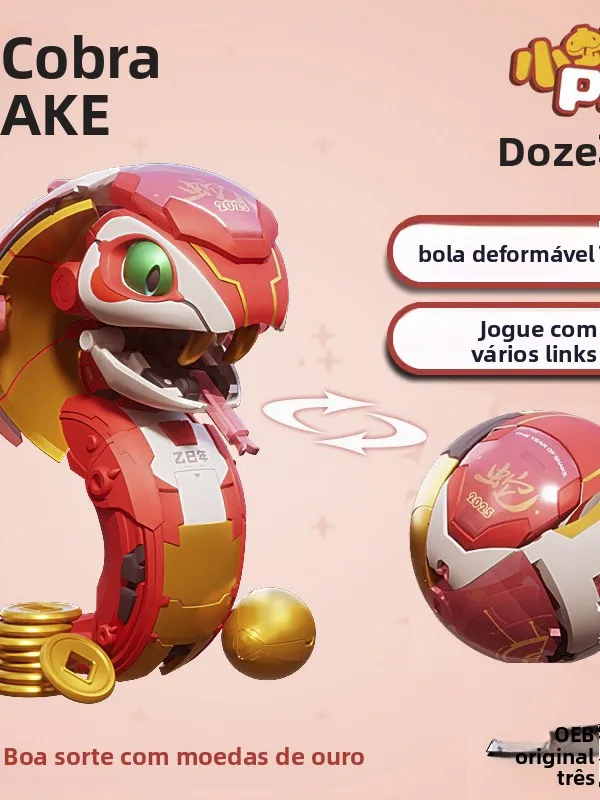 twelve-zodiac-signs-snake-transformation-toy-ball-aped-collectible-model-display-piece-high-precision-painting-collectors-item