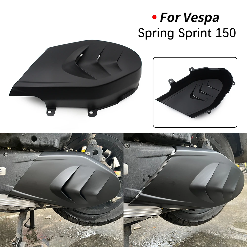 

Spring Sprint 150 Motorcycle Engine Decorative Cover Engine Cover Heat Shield Engine Protector Cover For Vespa