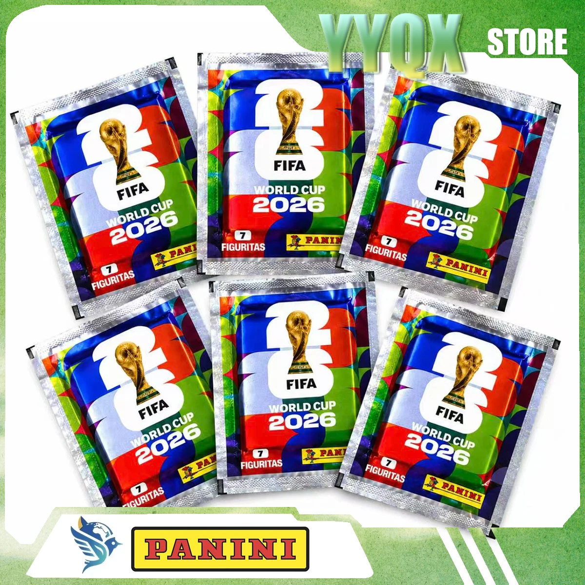 Panini 2026 NEW World Cup FIFA Football Star Player Sticker Collection Periphery Gift Toy Boy Rare Surprise Collectibles Like