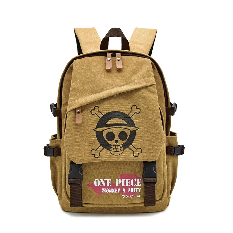 New Slayer One Piece Anime Peripheral Rucksack Primary and Secondary School School Bag Men's and Women's Backpack