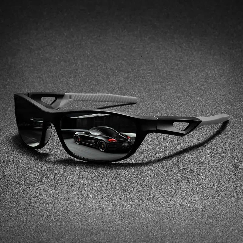 قطعة واحدة، نظارات كاجوال، نظارات تصفيف عصرية بإطار كامل، معابد متباينة، مناسبة للرجال والنساء #3