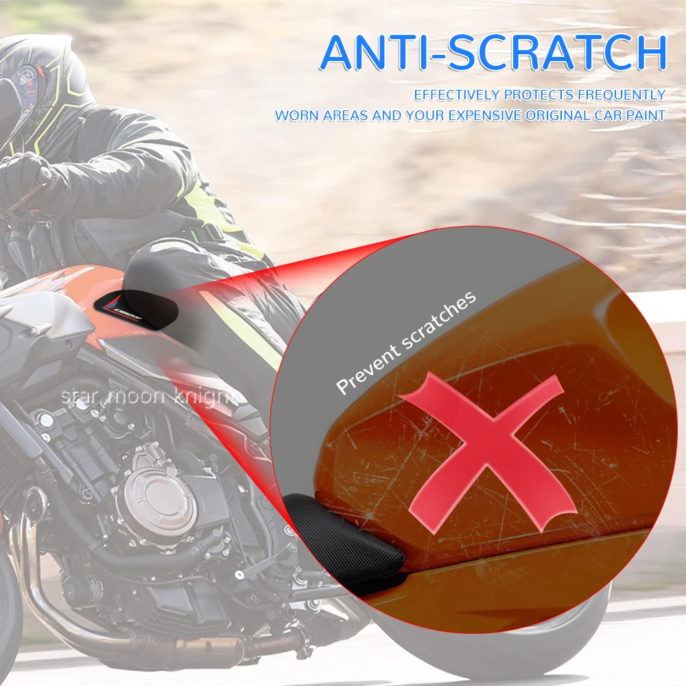 Fuel Tank Pads For Honda CB500F CB 500 F 2019 - Rubber Lateral Protection Knee Traction Stickers Accessories