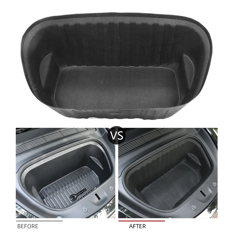 Suitable for Tesla Model Y Front Trunk Soundproof Cotton Modification Accessories