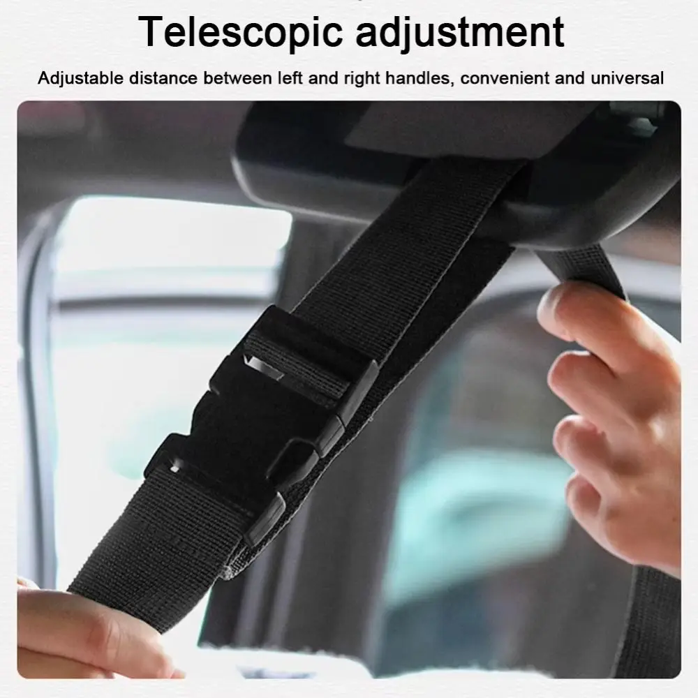 2Pcs 7 Rod Capacity Car Fishing Rod Holder Snap Buckle Adjustable Vehicle Fishing Pole Roof Rack Easy Install Wear-resistant