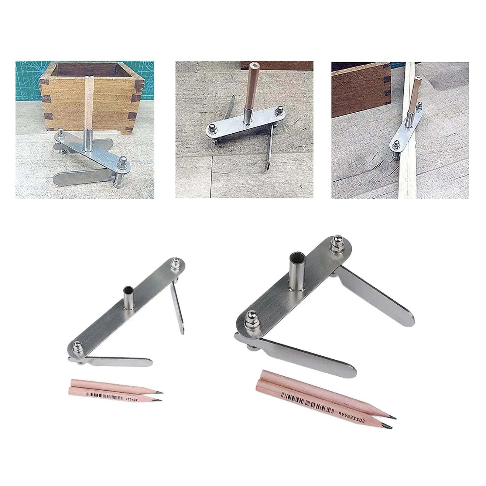 Marking Center Finder,Easy to Use,Stainless Steel,for Carpenter,Professional