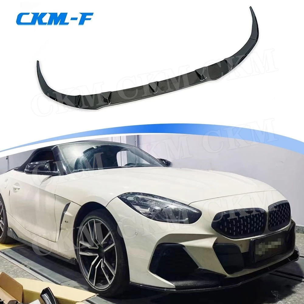 

Carbon Fiber Front Bumper Lip Spoiler Guard for BMW Z4 G29 M Tech 2019 2020 2021 Front Bumper Lip Car Accessories FRP Body Kits