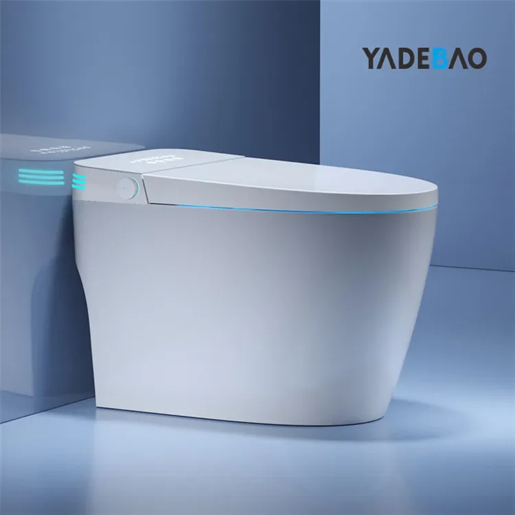 New design intelligent toilet one piece water closet automatic toilet bowl ceramic smart intelligent wc smart toilet