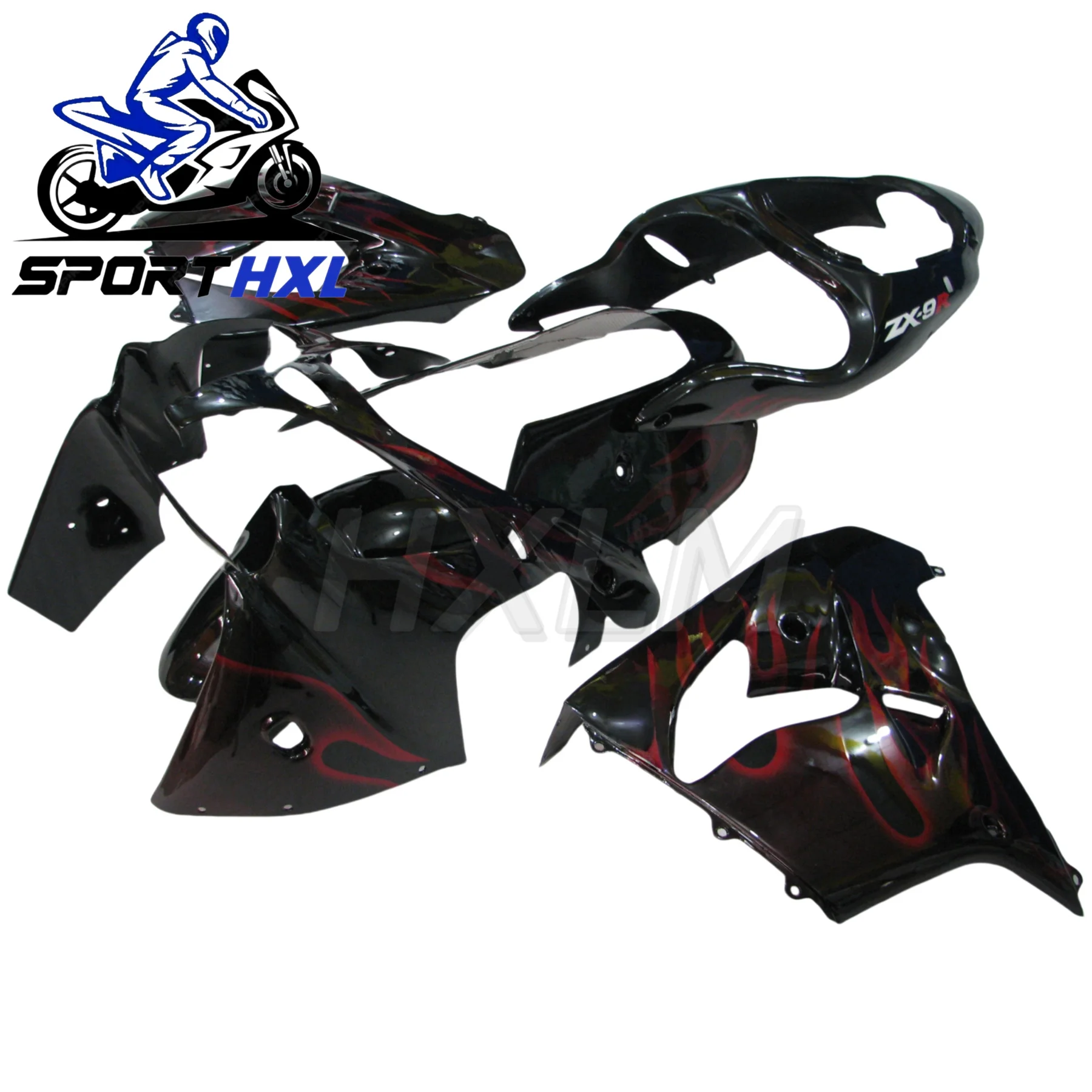 

For Kawasaki ZX9R 2000-2001 Full fairing kit Bodywork fairing Fairing kit Bodywork fairing kit ABS Plastic Motorcycle
