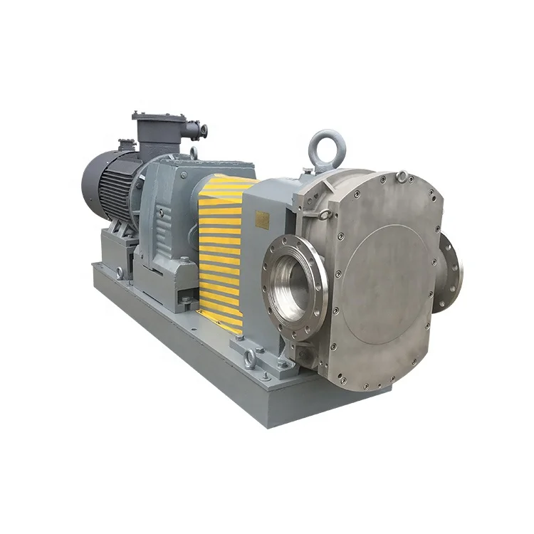 Stainless Steel Rotary Lobe Pump for Corrosive Calcium Carbonate Solution