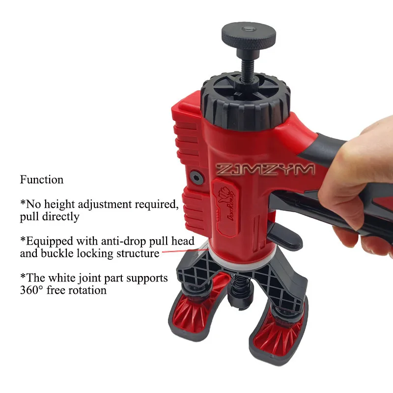 360° Rotatable Self Locking Car Dent Puller Paintless Dent Repair Puller Tool Auto Dent Removal Lifter for Hail Dents Small Ding