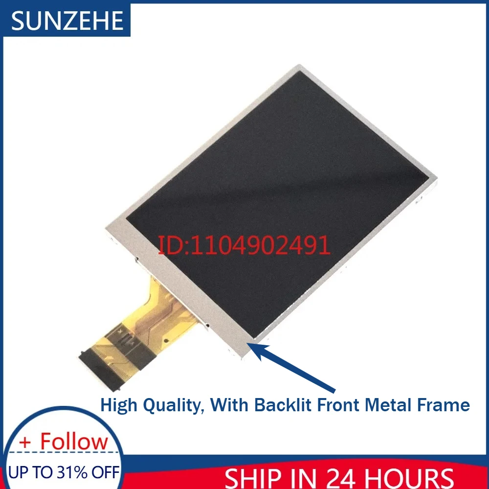 New LCD Display Screen for Nikon Coolpix S3100 S2600 S2700 S2800 S2900 S3500 S3600 S3200 S3300 S3700 A100 A300 Camera Parts