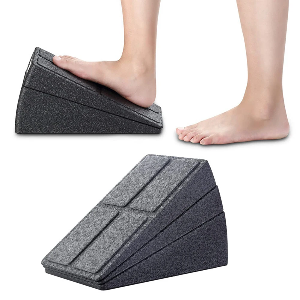 3 Pack Yoga Foam Wedge Slant Board for Squats Leg Stretcher and Fascia Stretcher for Improve Lower Leg Strength Physical Therapy - Image 5