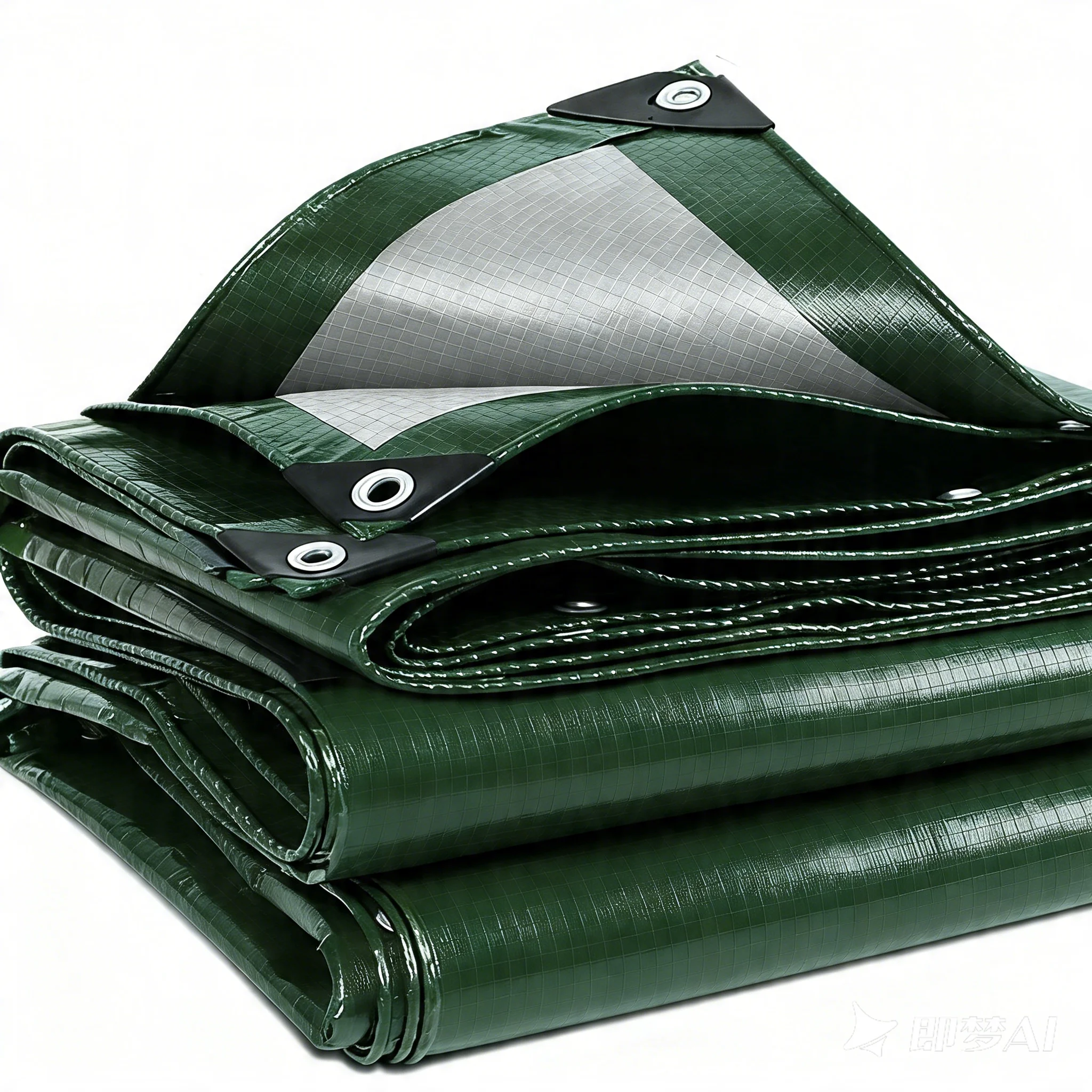 

300x500CM Waterproof Green Tarp Multipurpose Protective Cover for Emergency Rain Shelter Camping Tarpaulin