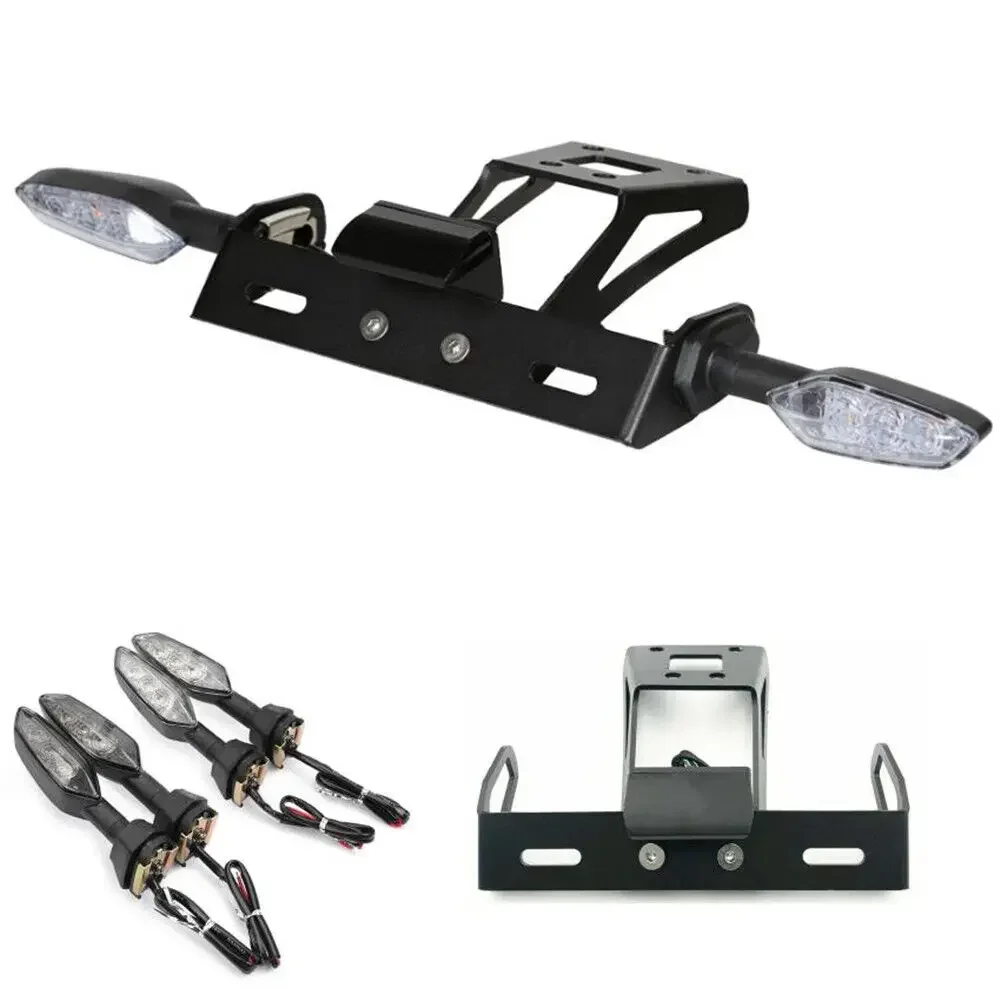 

Rear Tail tidy LED Fender Fender Eliminator Kit Turn Signal FOR KAWASAKI NINJA 250 400 2018-2023 Z250 300 400 2019-2023