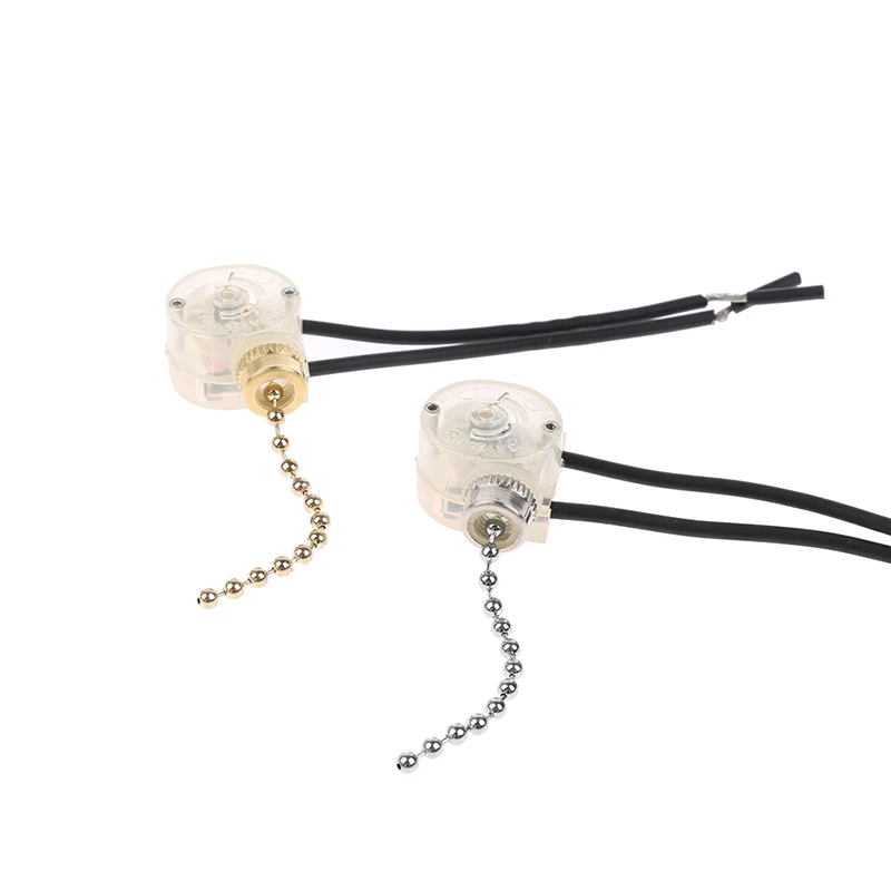 1PC Wall Light pull Rope Switch Universal Chain Ceiling Fan Lamp Replacement Parts