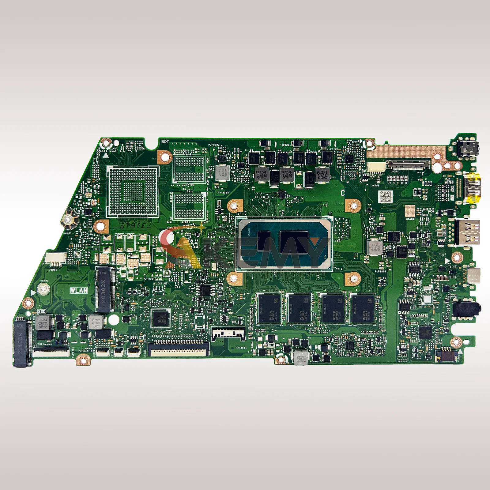 X521EA 노트북 마더보드, ASUS K533E S533E X521EPY R521E I521E X521E X521EQYB X521EQY V533E 메인보드 (11세대 I3 i5 i7 지원)