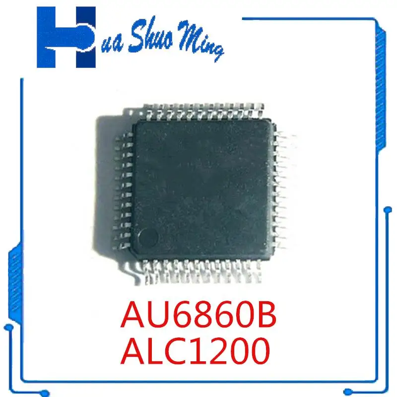 

10 шт./лот AU6860B AU6860 ALC1200 QFP48