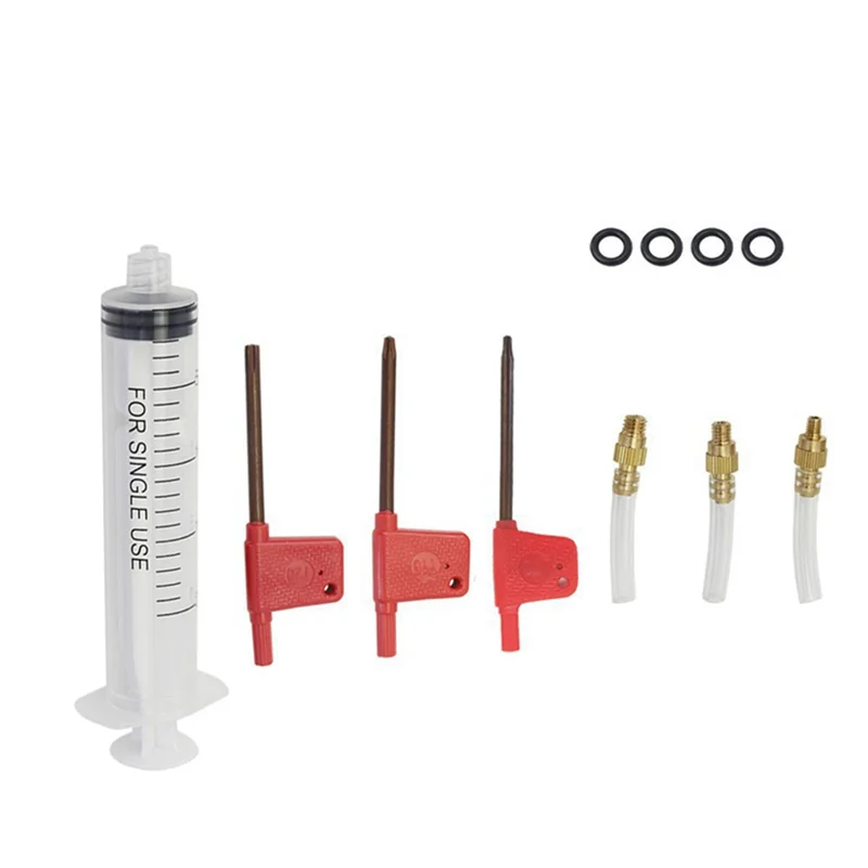 ZOOM Hydraulic Brake Bleed Kit for ZOOM Brake System, Filling Oil Kit, Funnel Set Bike Repair Tool