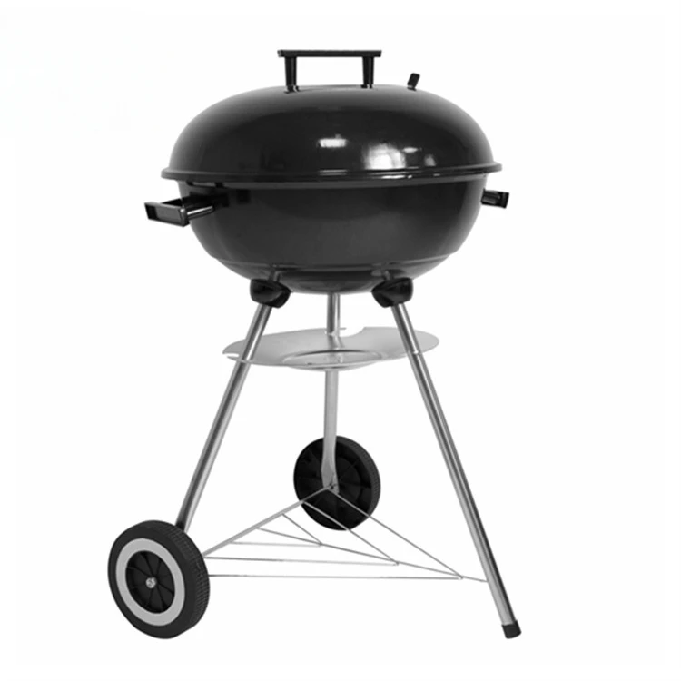 17-Inch Three-Legged round Barbecue Oven Charcoal Outdoor Camping Oven Portable