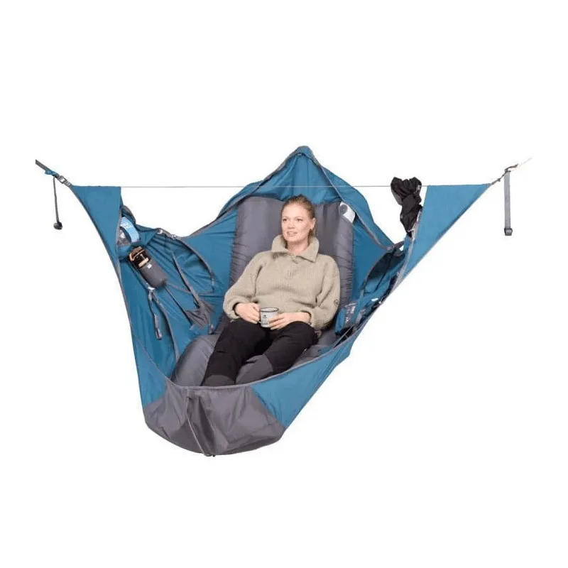 Multi Person Ultra Light Camping Hammock | Tear Resistant Mosquito Proof | Portable Anti Rollover Design | Ideal for Travel