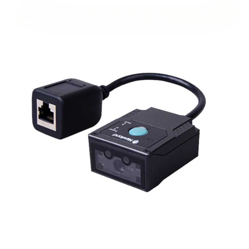 Fixed barcode scanner NLS-FM430 serial port RS232 network port PLC pipeline leak-proof two-dimensional code scanning