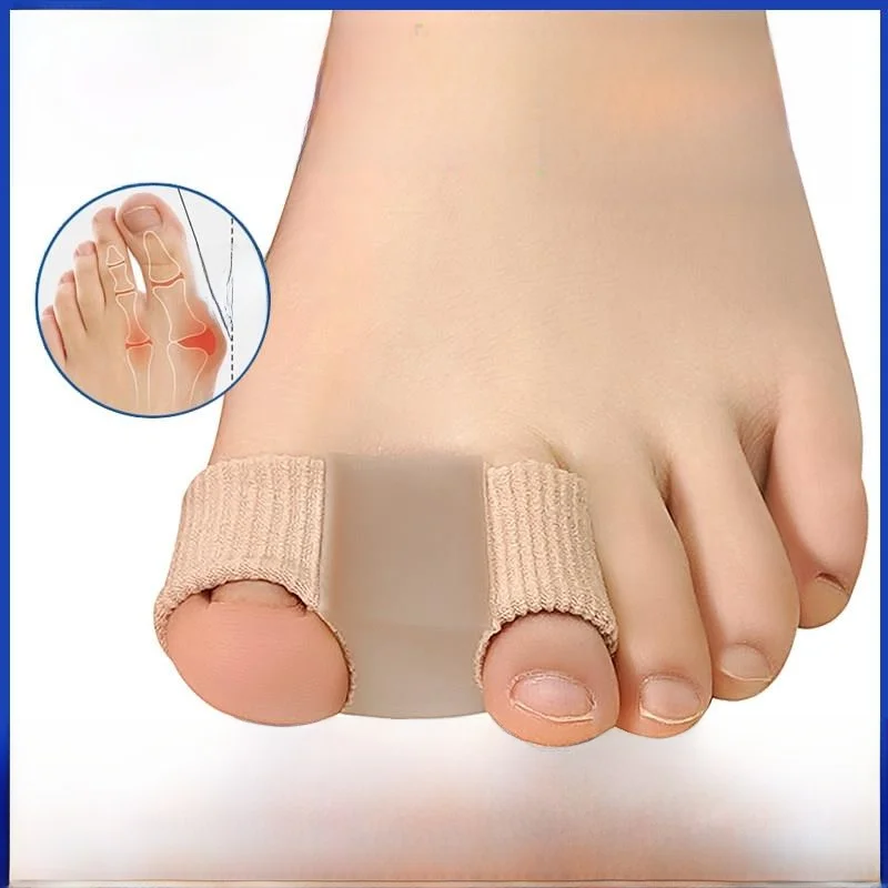 Silicone Big Toe Corrector for Bunion Protection Unisex Shoe Inserts Correcting Device Comfortable Breathable Footwear Access...