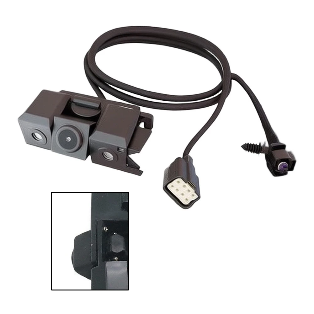 170 Degree Wide Angle Waterproof Backup Camera for Chevy For Silverado 2016-2019 For GMC For Sierra 2016-2019 No Wiring Required