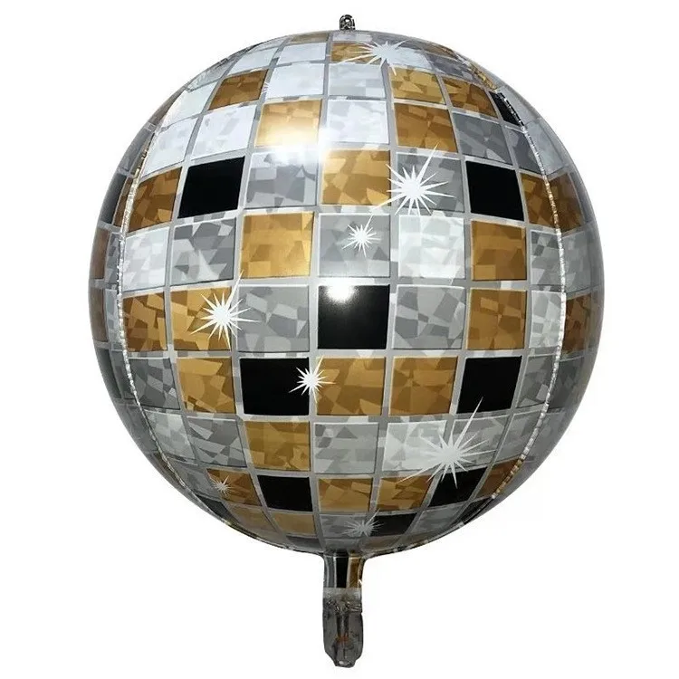 1/10 Stuks 22Inch 4D Regenboog Rolschaats Ballon Boom Box Ballon Disco Folie Ballonnen 80 90s Retro Thema Verjaardagsfeestje Decoratie