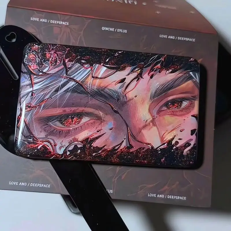 Liefde en Deepspace Sylus Badge Game Randapparatuur Rechthoekige reflecterende staaf Badge Rugzak Hangende accessoires Collectie Ins